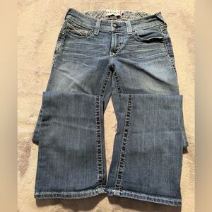 Ariat Blue Denim Jeans with Paisley Lining